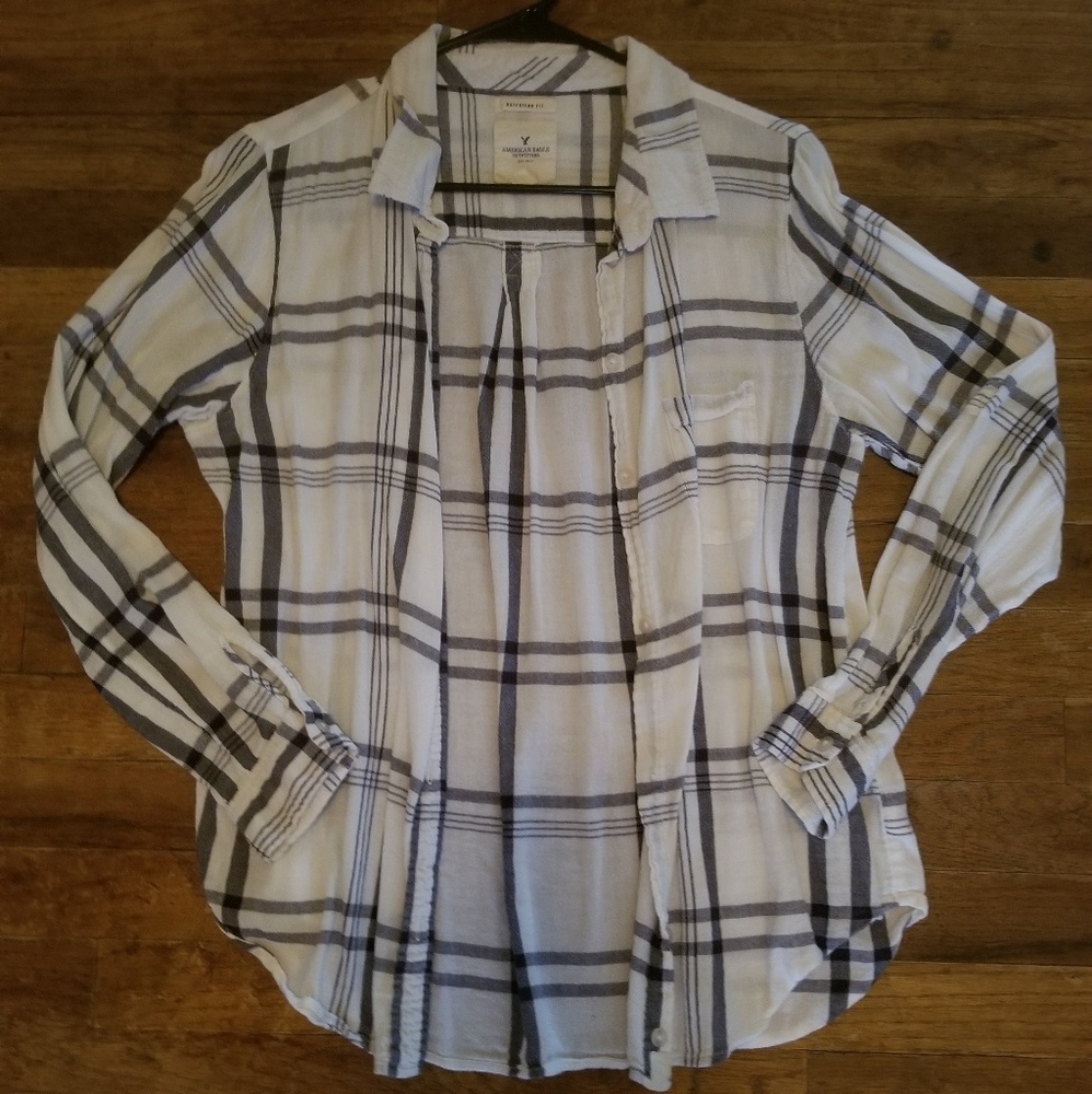 American Eagle Boyfriend Fit Flannel